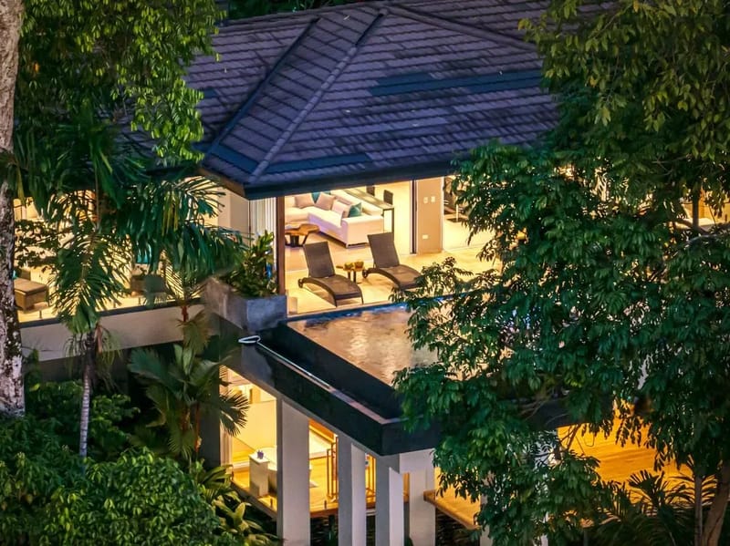 Luxury 3BR Rainforest Villa w/ Oceanview Pool