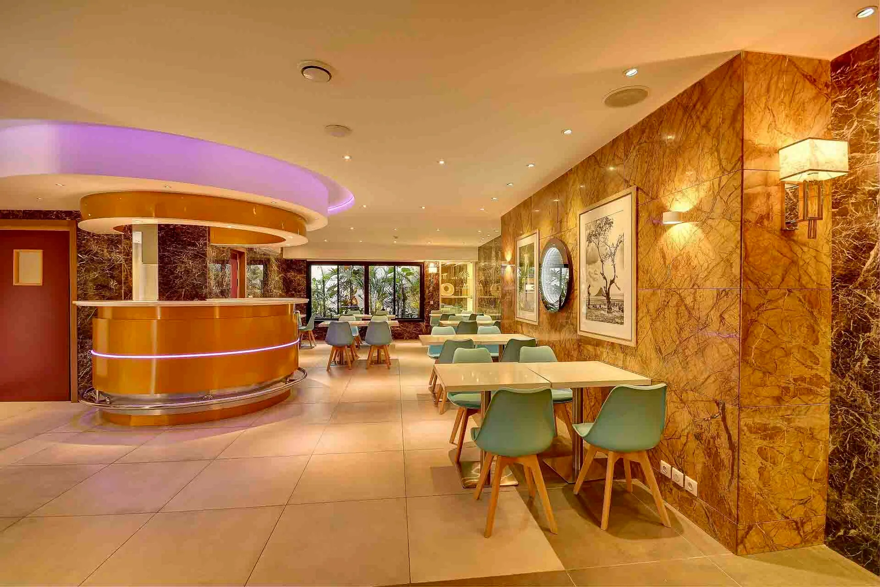 Interior del hotel