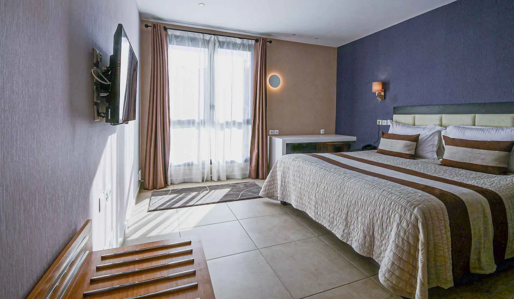 Habitación con cama doble