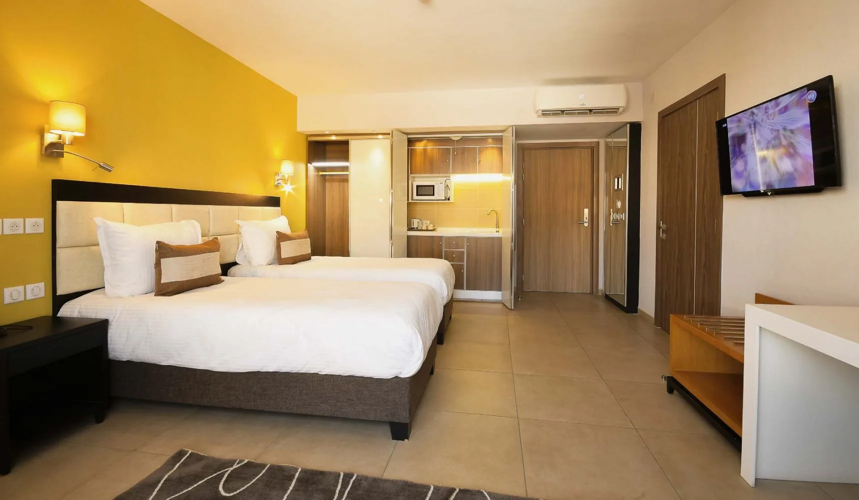 Habitación con dos camas individuales