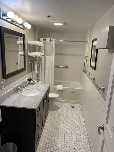 Room 1 bathroom