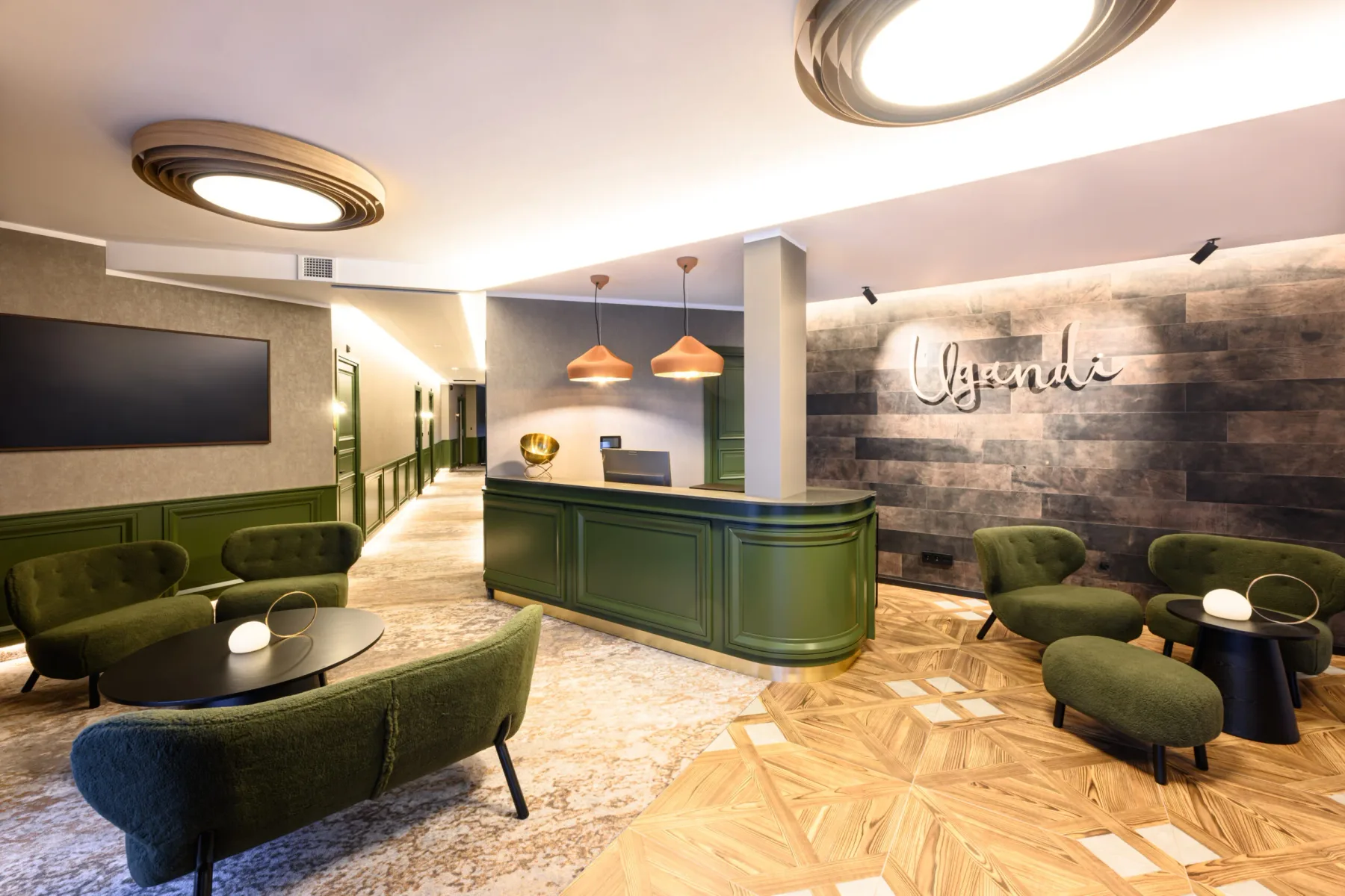 Recepción del hotel