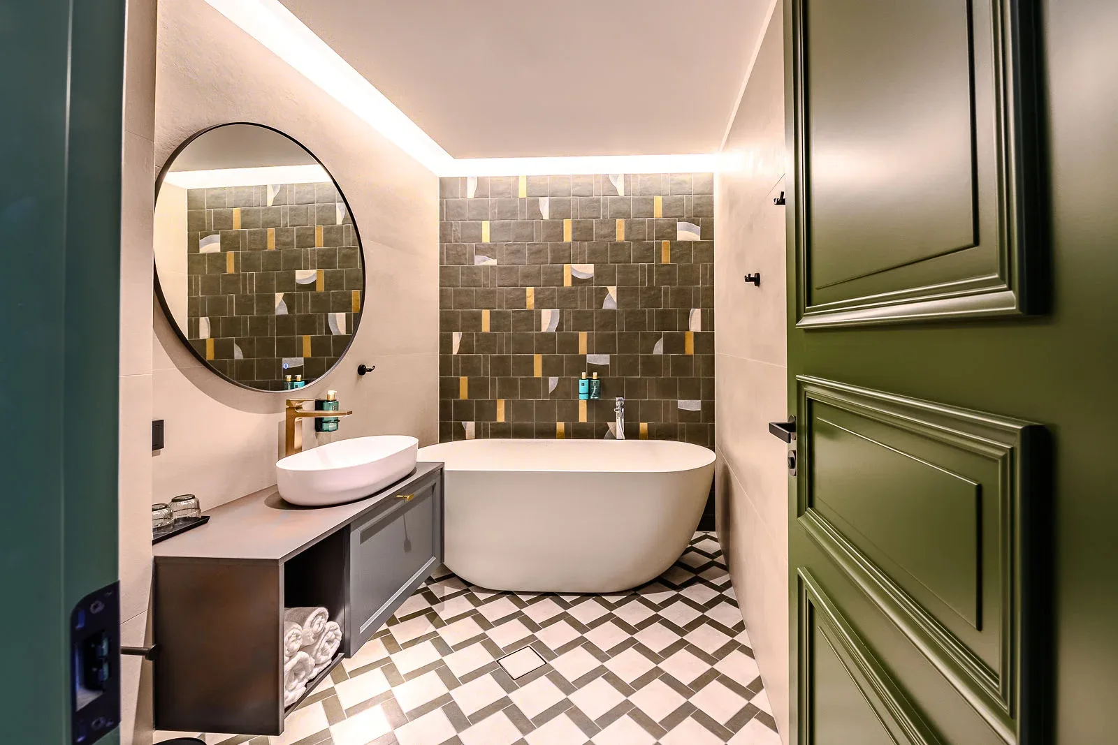 Bañera de la habitación Deluxe