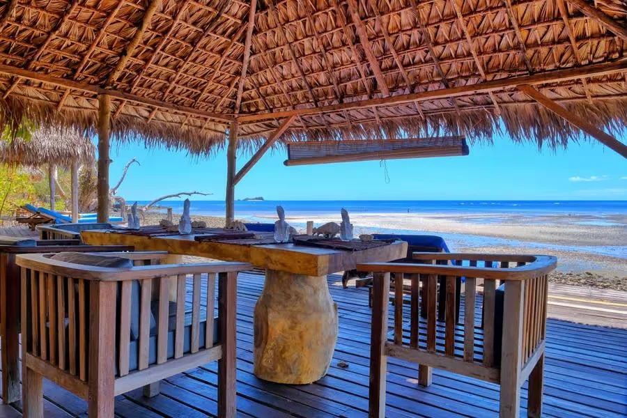 Terraza de la suite Balam