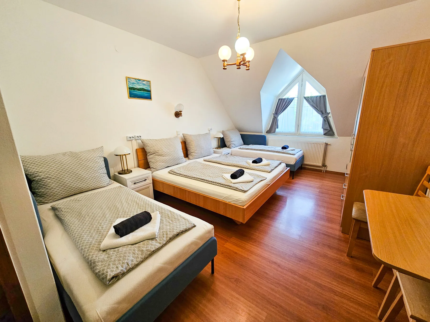 Four-bed room