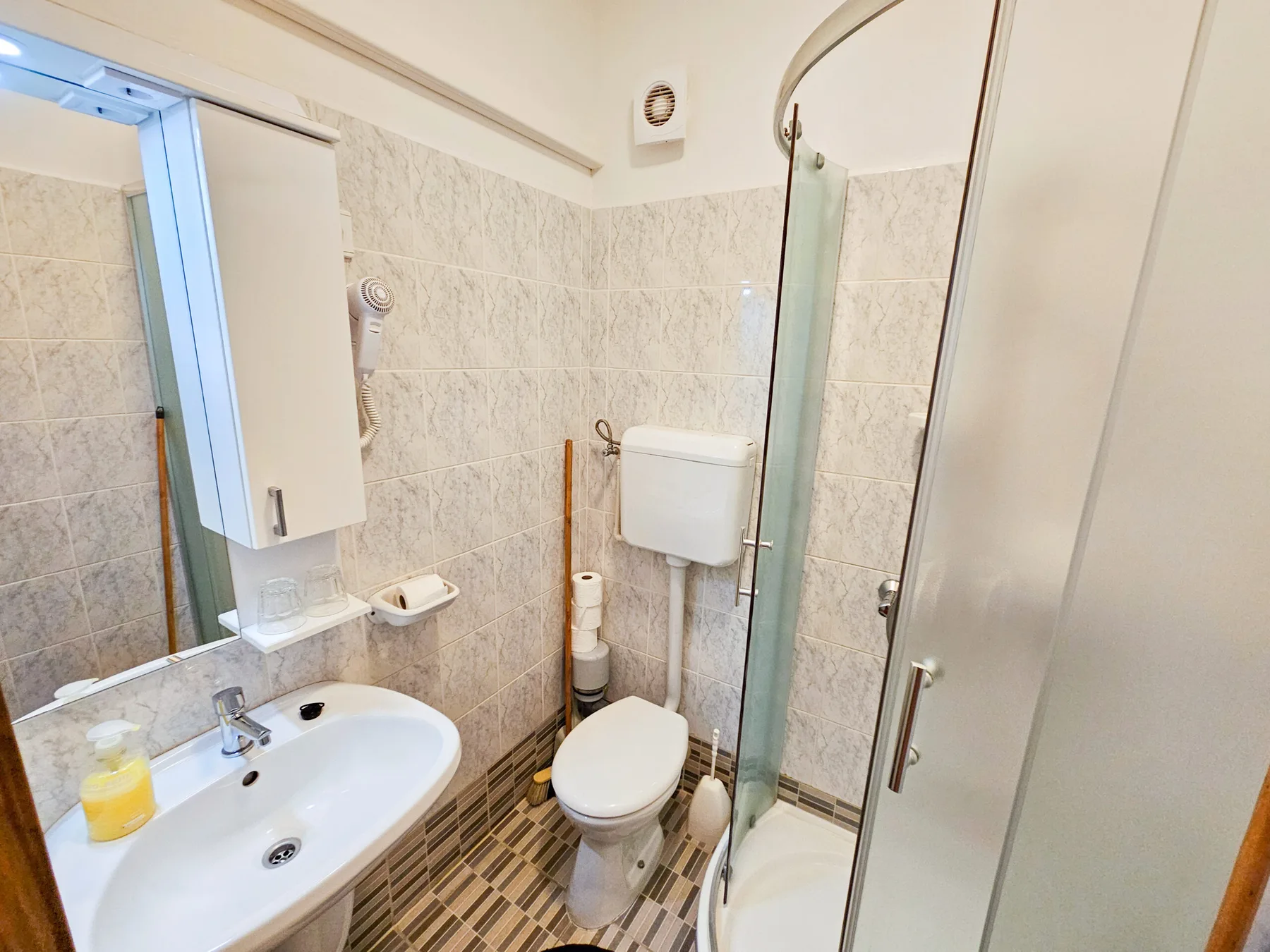 Four-bed room