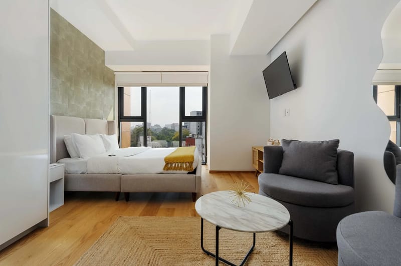 Wonderful Lofts w/ Balcony in Roma Norte