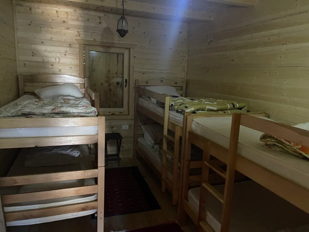 Bogicevica Base in the newer hikers’ house
