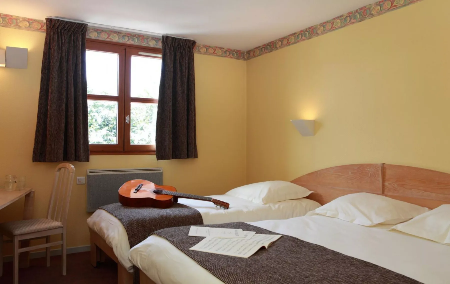 Comfortable hotel rooms