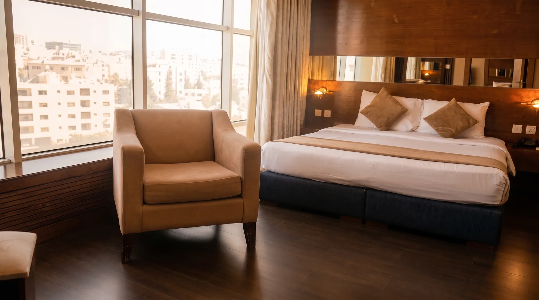 Suite ejecutiva con cama king size