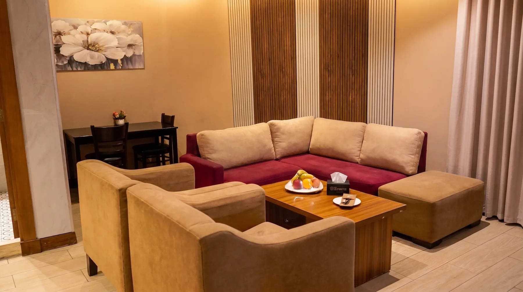 Interior de la suite