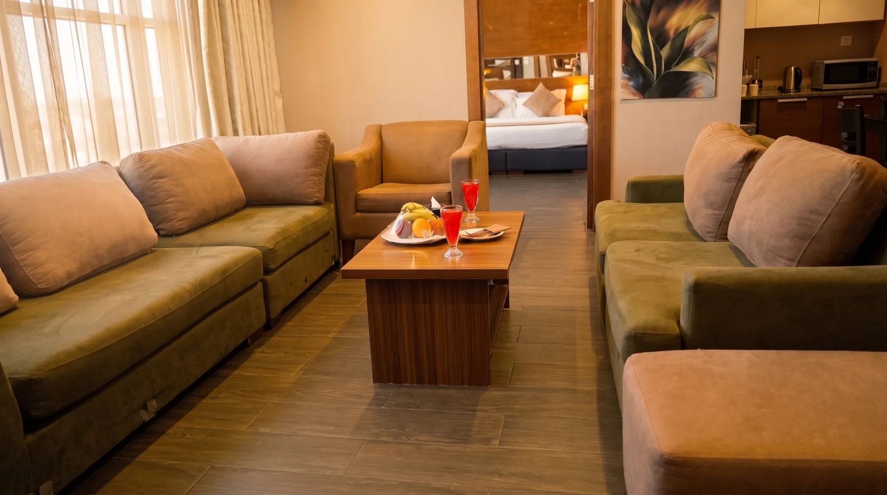 Sala de estar de la Suite Real