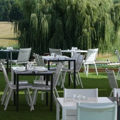 Terraza panorámica del restaurante