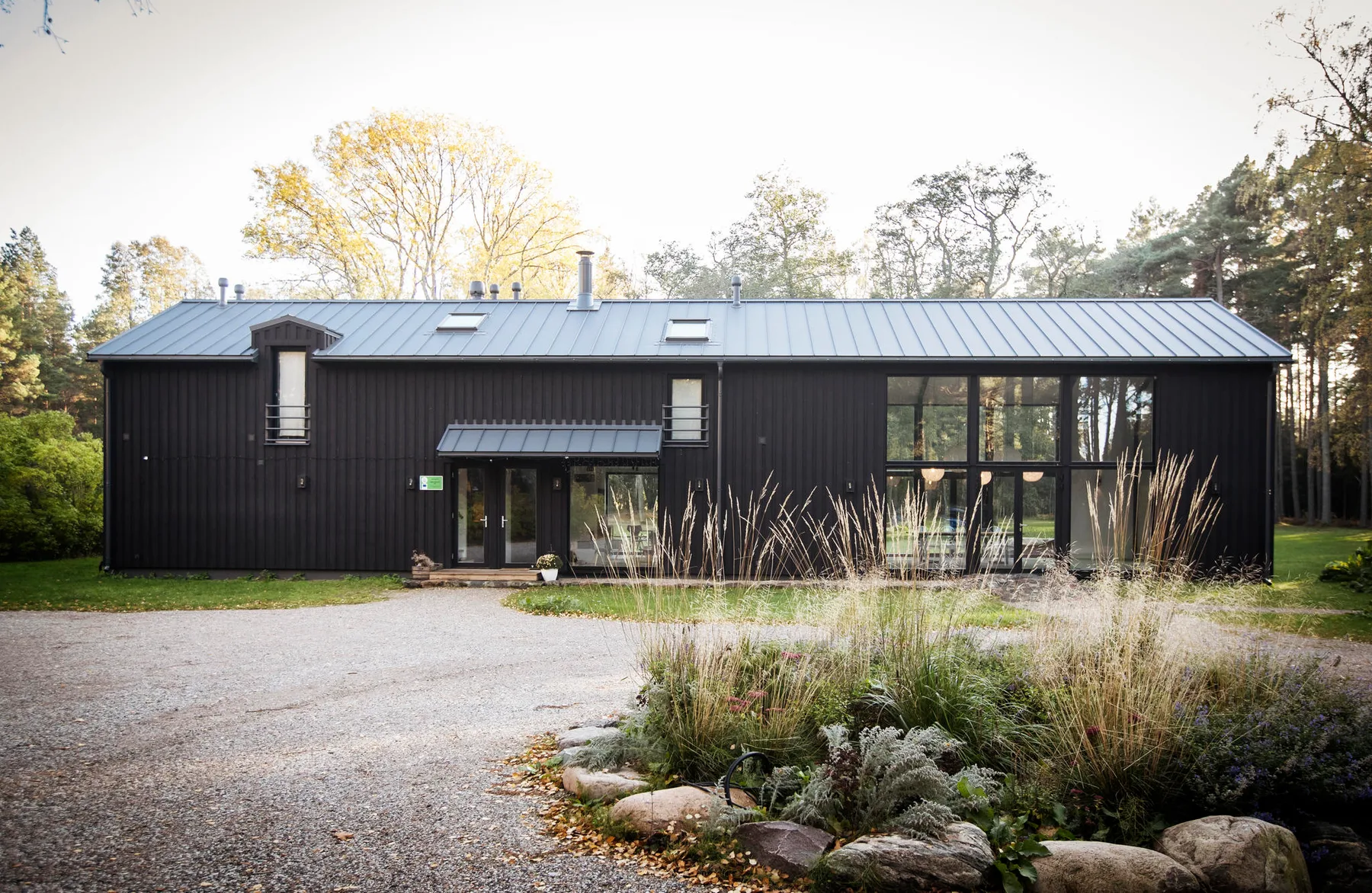 Hõbekala Guesthouse in autumn colours