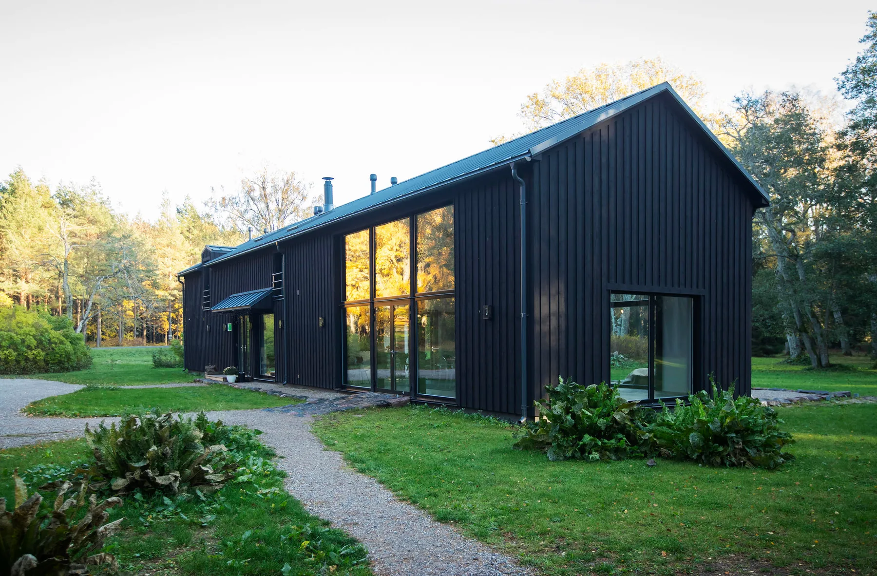 Hõbekala Guesthouse in autumn colours