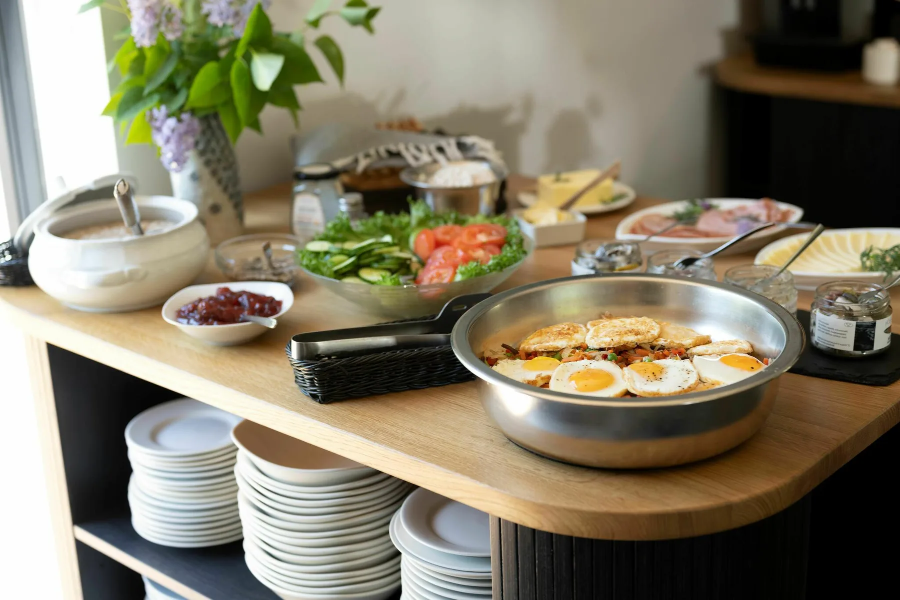 Breakfast at Hõbekala Guesthouse