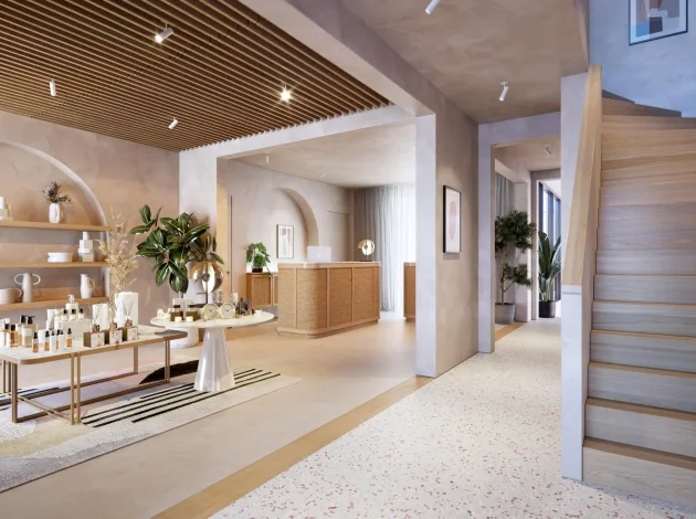 Recepción del hotel