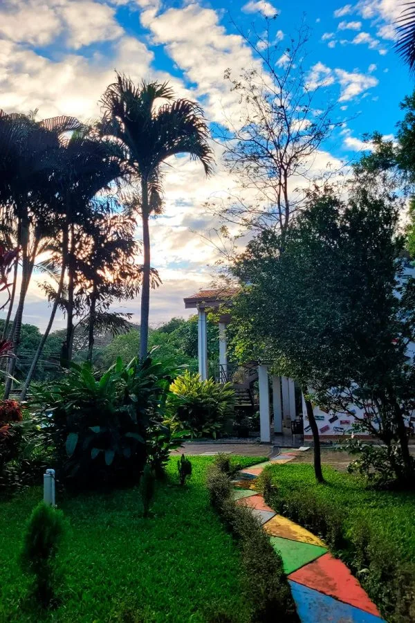 Terrenos del hotel
