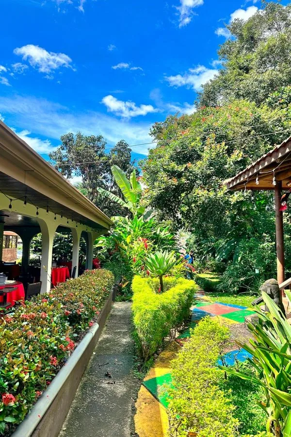 Terrenos del hotel