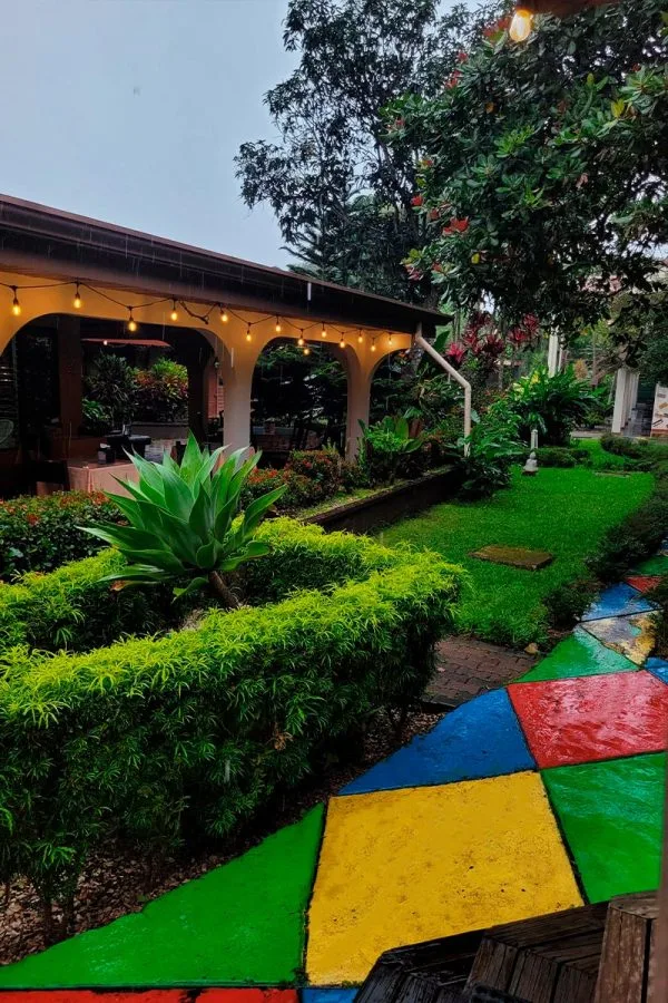 Terrenos del hotel