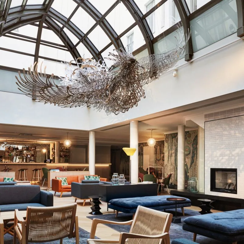 Wintergarden, el punto de encuentro del hotel