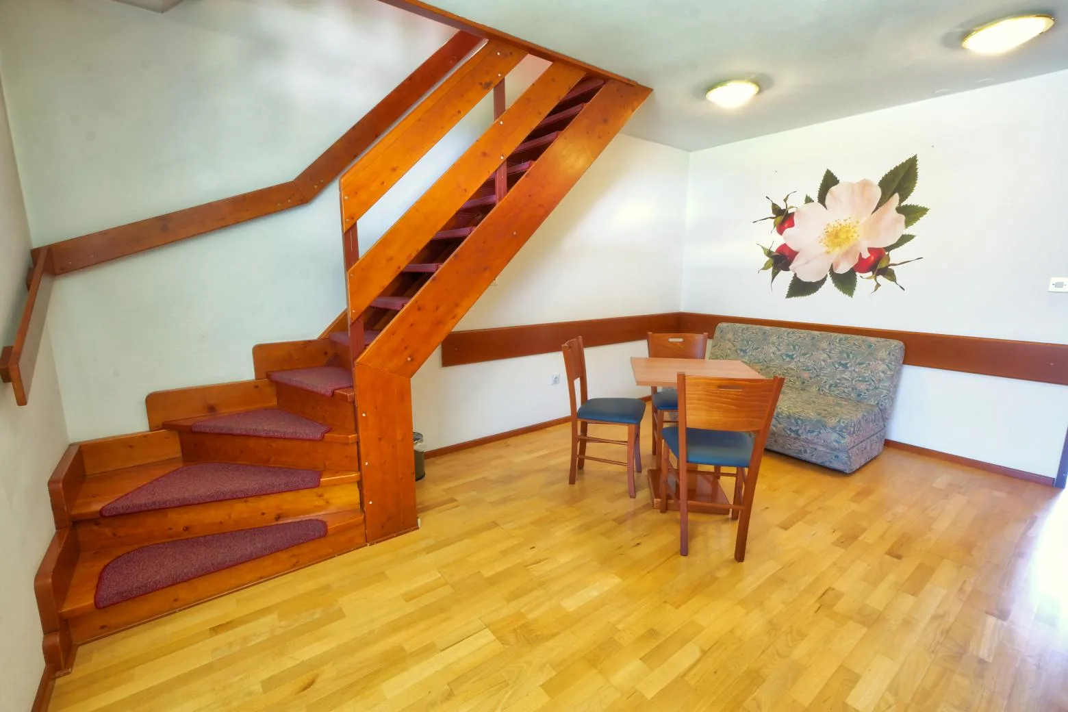 Family room with two- and three-bed sleeping areas