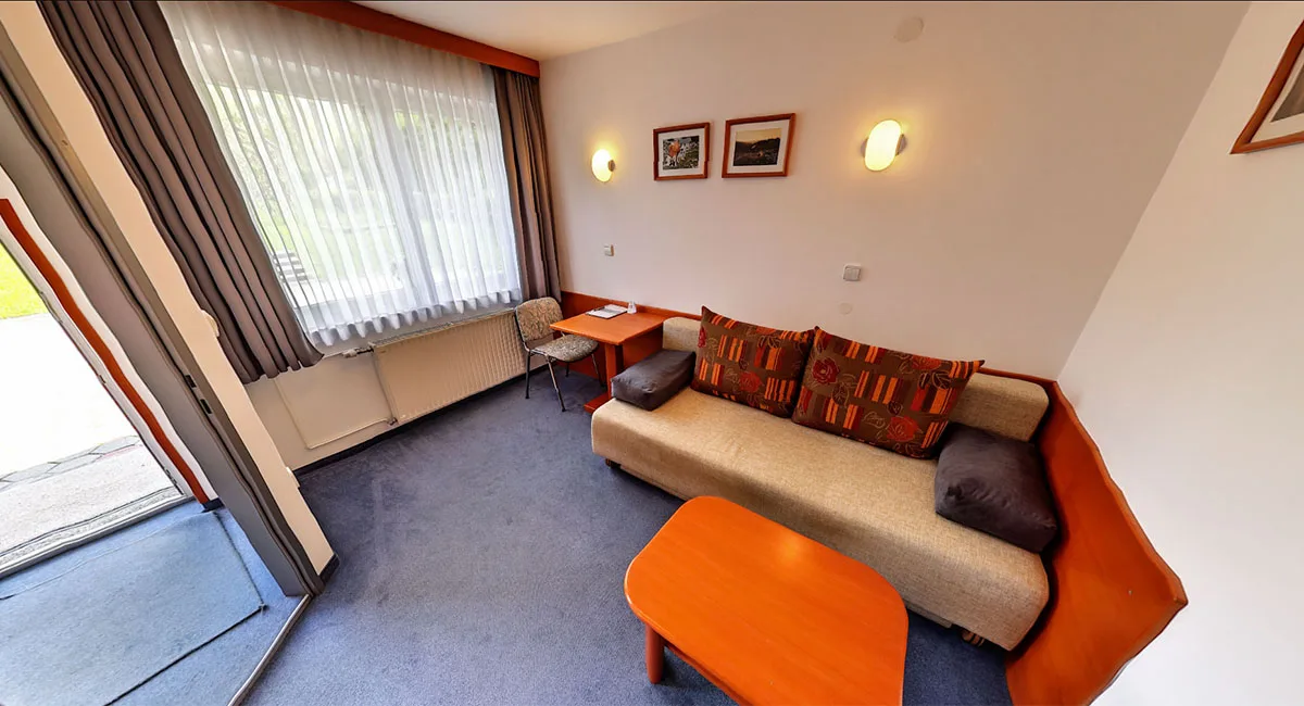 Suite de hotel para dos personas