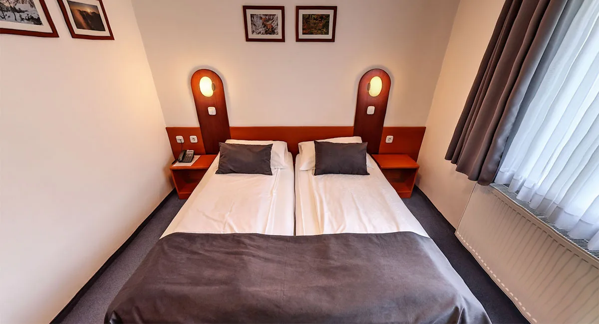 Suite de hotel para dos personas