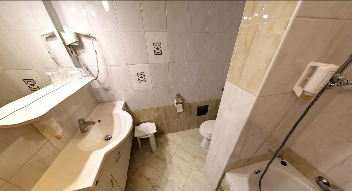 Hotel suite for two