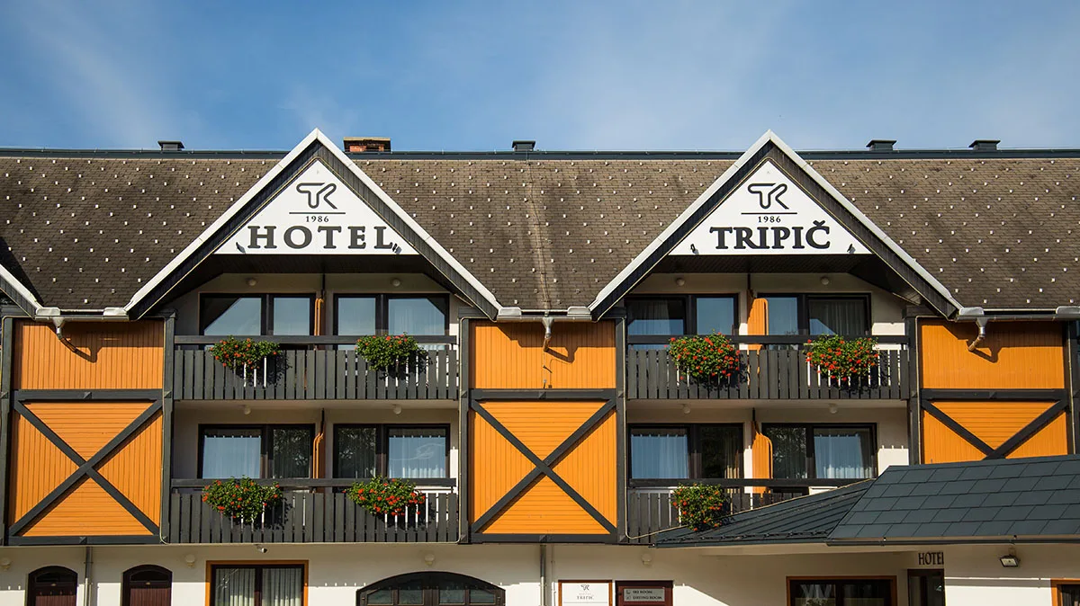 Hotel Tripič balconies