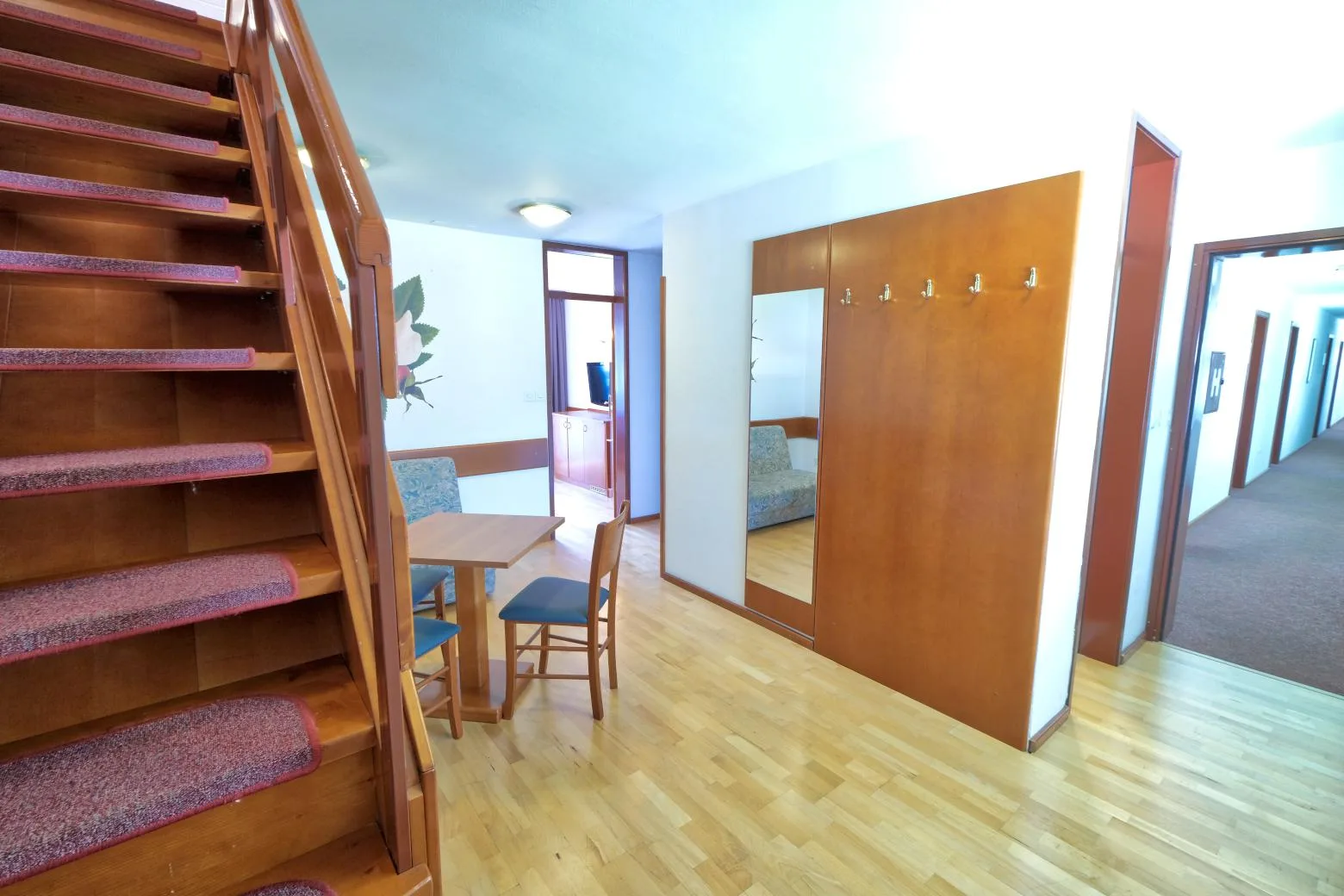 Family room with two- and three-bed sleeping areas