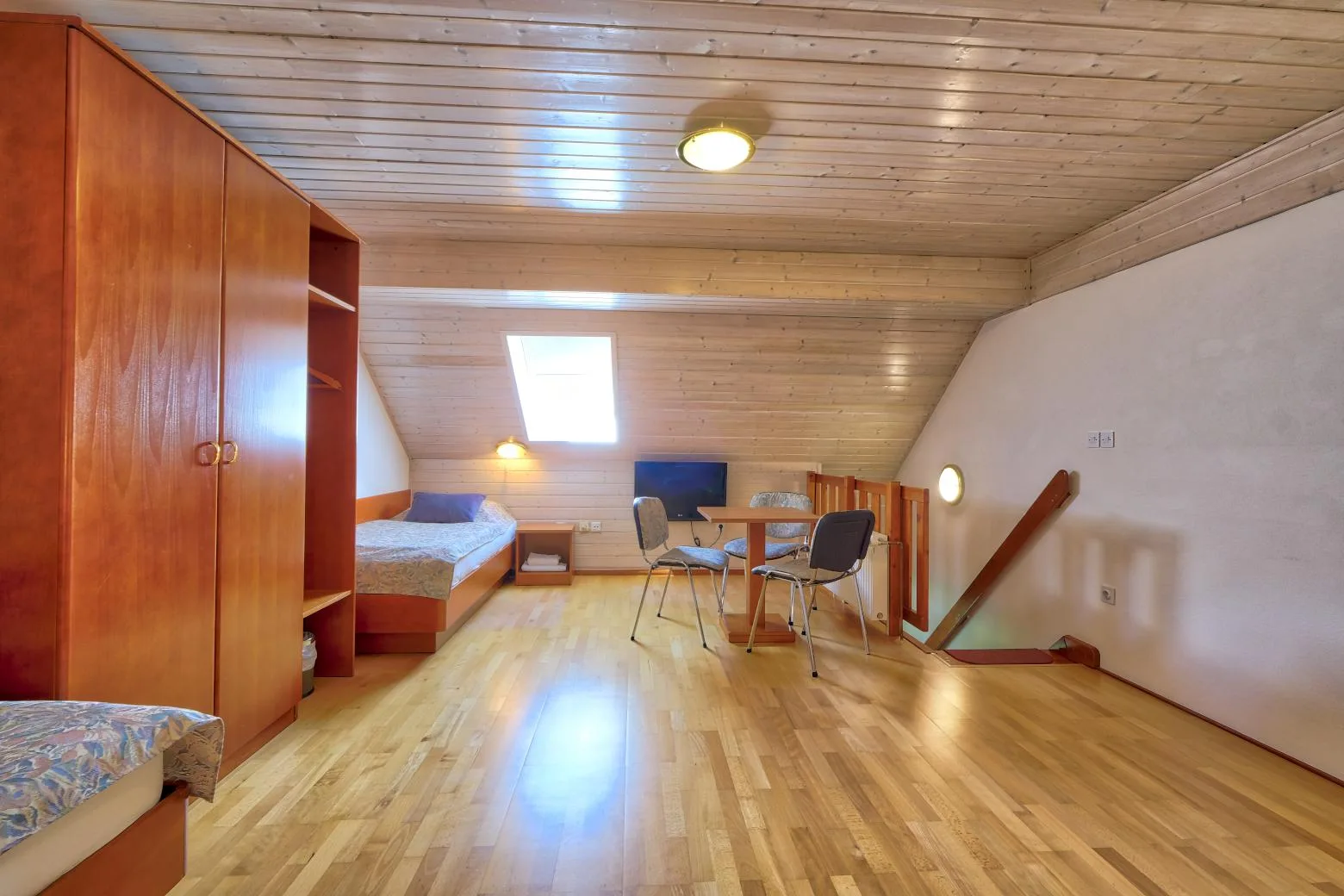 Family room with two- and three-bed sleeping areas