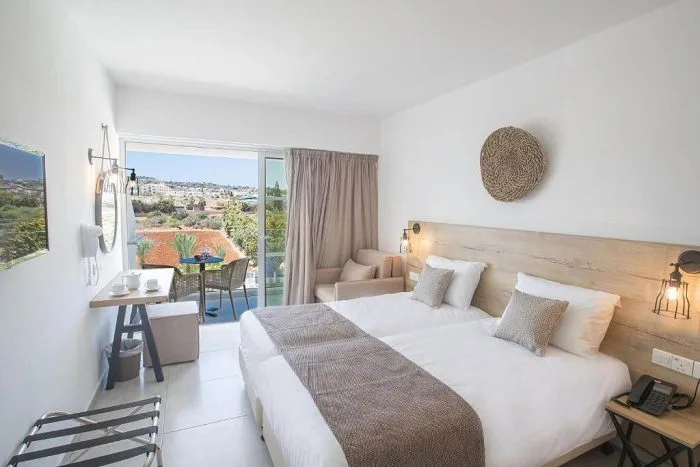 Habitación doble con vistas a la piscina