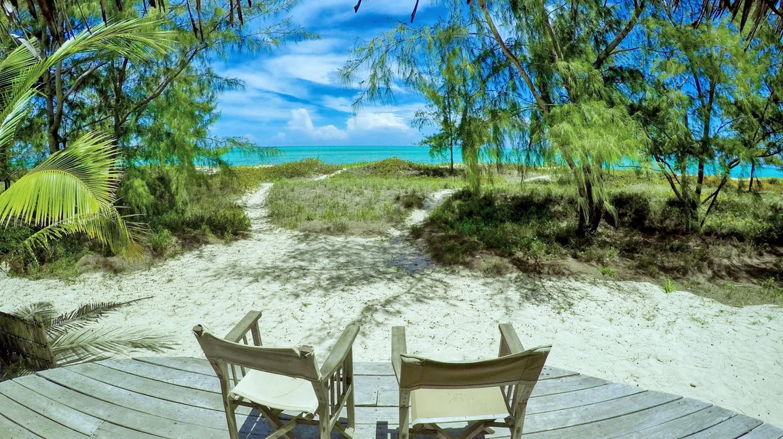Turtle Bungalow veranda