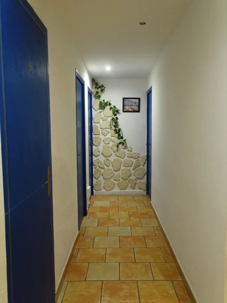 Pasillo del hotel