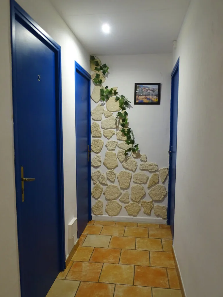 Pasillo del hotel