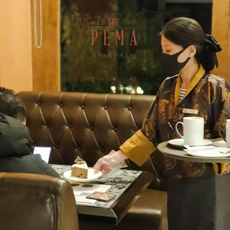 Food and beverage at The Pema
