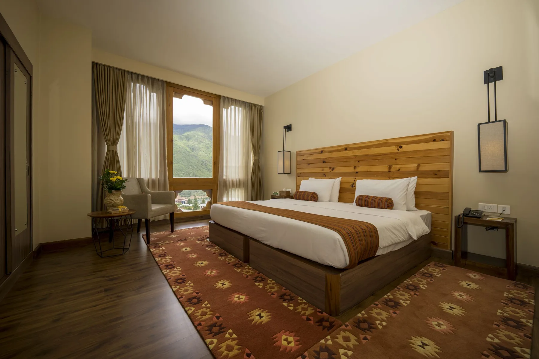 Dormitorio de la suite Valley