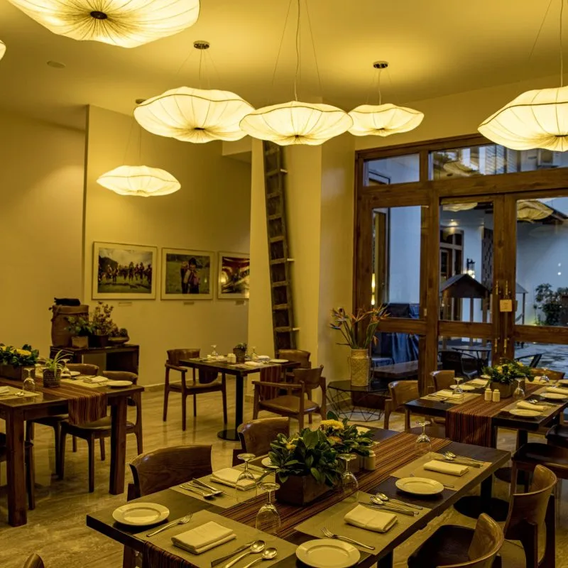 The Pema hotel interior
