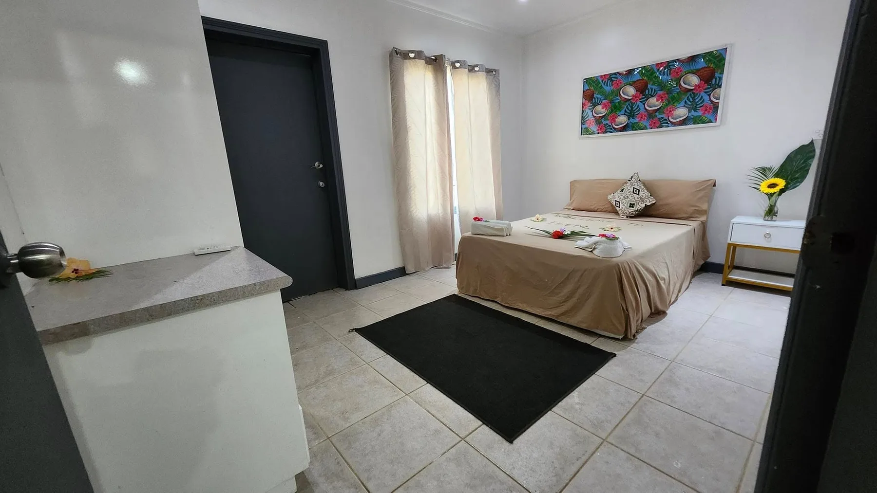 Dormitorio de la suite