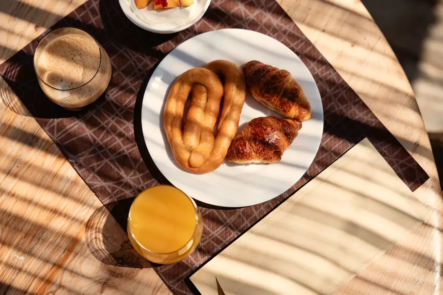 Breakfast spread