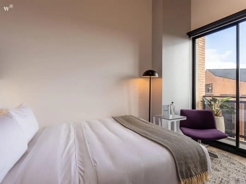 Modern Loft in Chapinero w/ Balcony