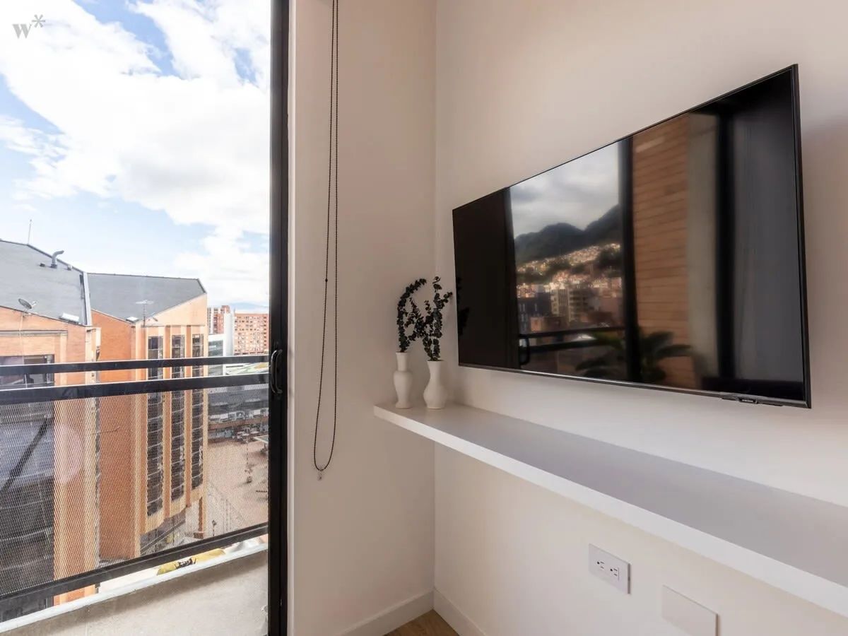 Modern Loft in Chapinero w/ Balcony