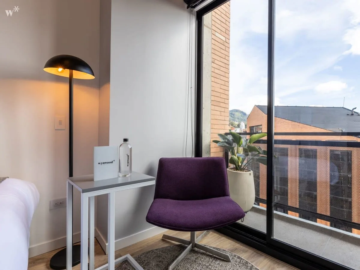 Modern Loft in Chapinero w/ Balcony
