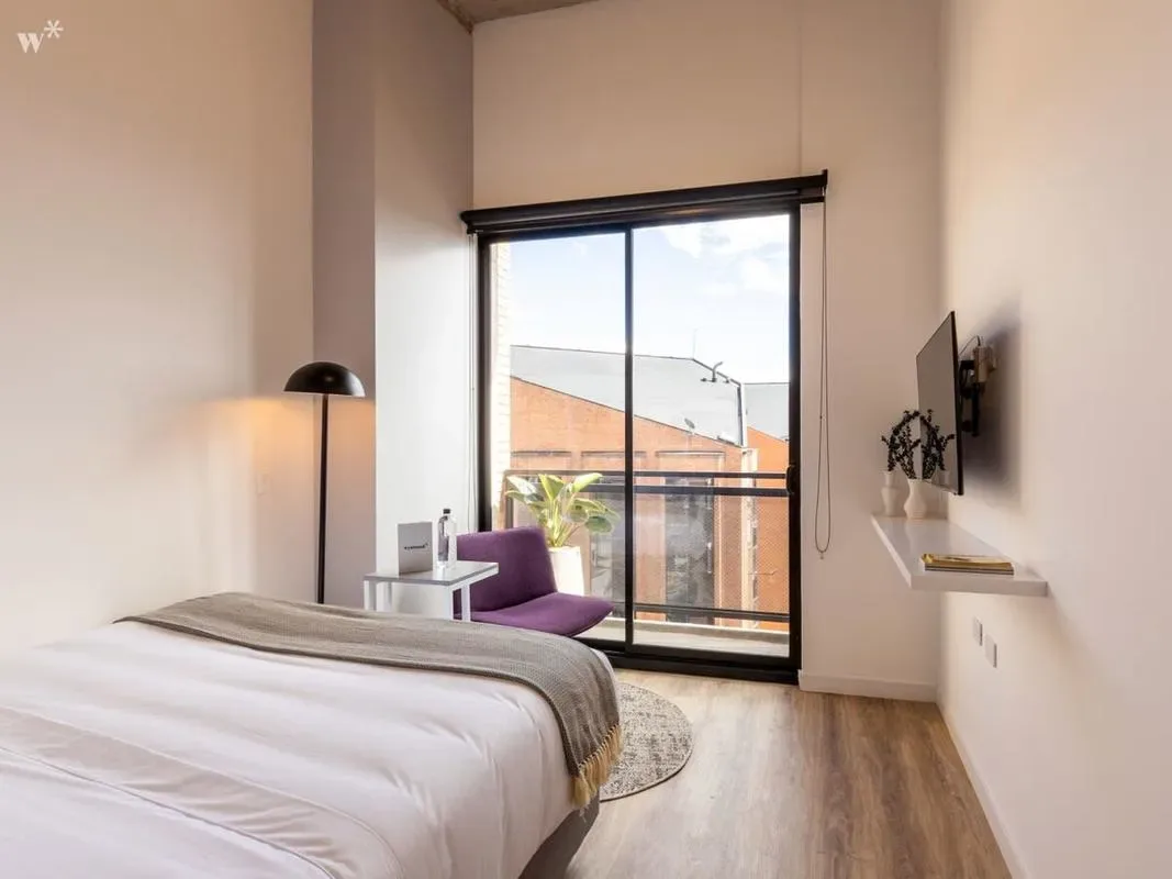 Modern Loft in Chapinero w/ Balcony