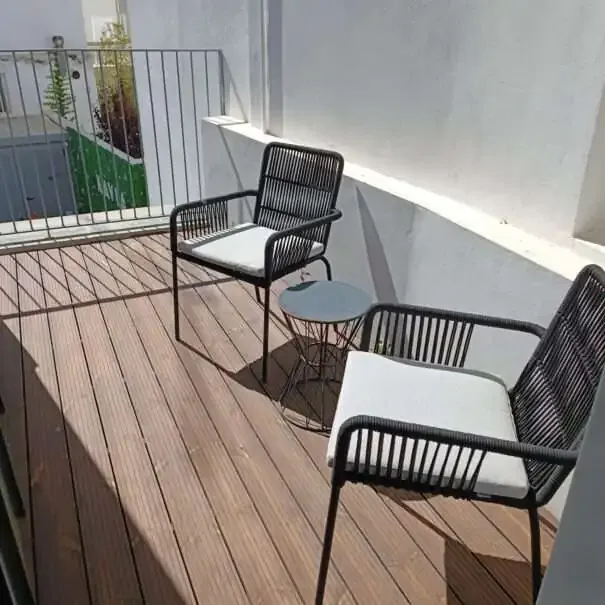 Habitación individual con balcón