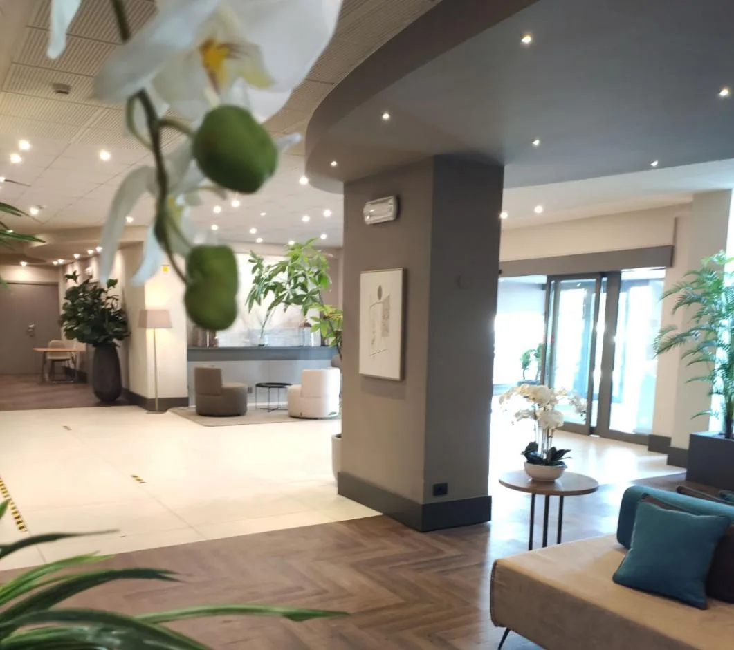 Recepción del hotel