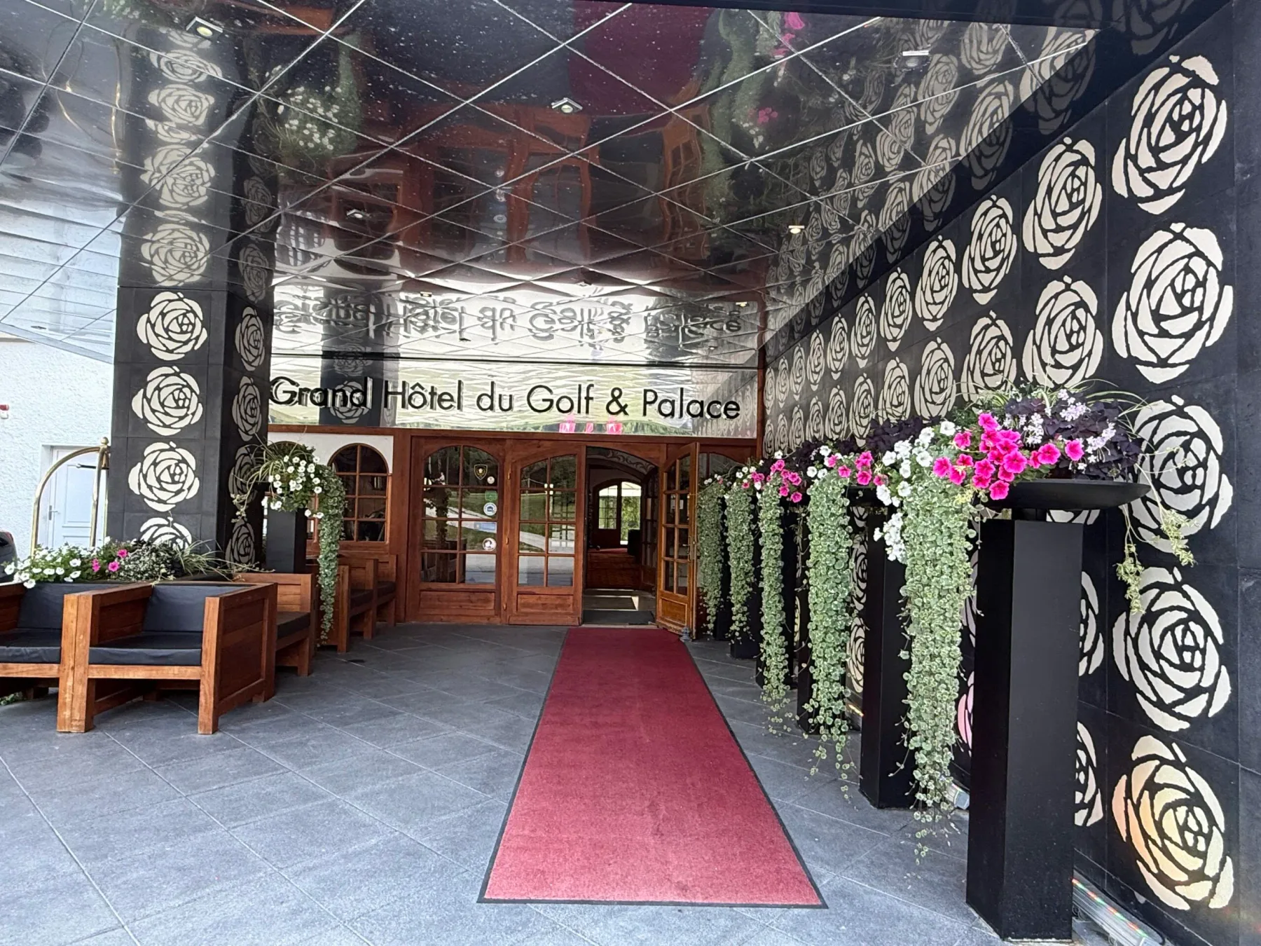 Entrada del hotel