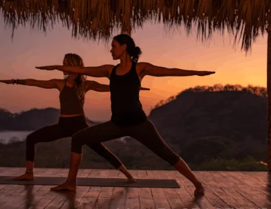 Entorno del retiro de yoga