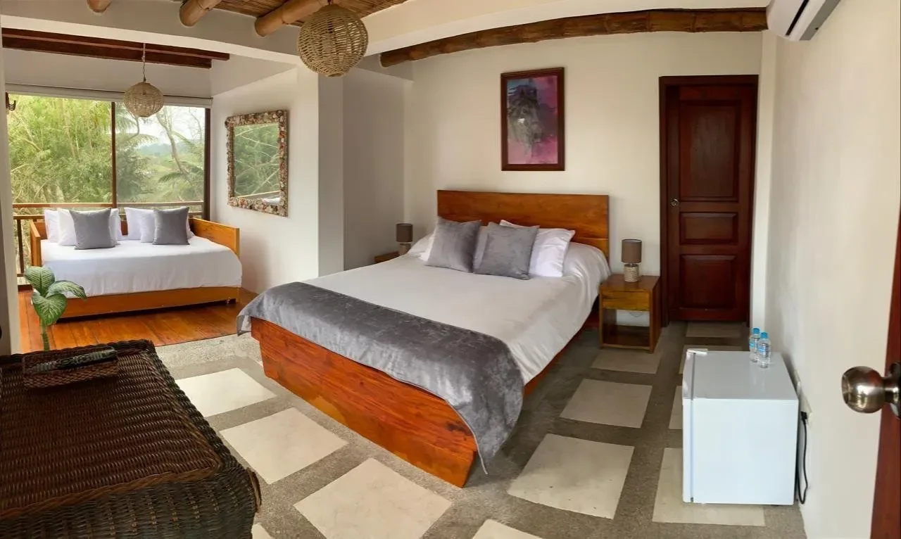 Double room overlooking gardens